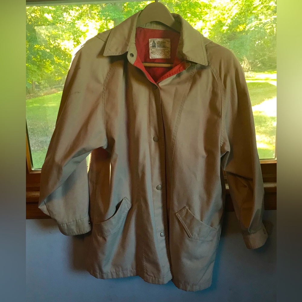 London Fog Tan Jacket like new